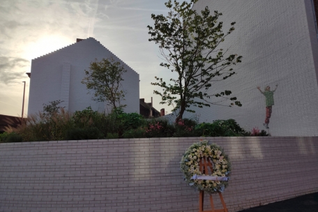 Belgien / Wohnhaus von Kindermörder Marc Dutroux nun Gedenkgarten