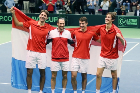 Tennis / Davis Cup: Der Weg zur Weltgruppe I führt die FLT-Auswahl nach Kolumbien