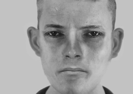 Phantombild der gesuchten Person