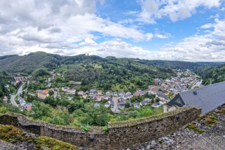 Etwas andere Aussicht vom Viandener Schloss