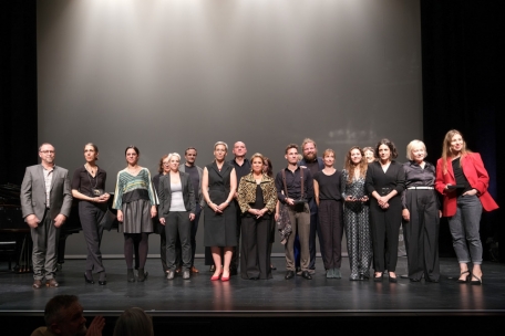 Remise des „Lëtzebuerger Theaterpräisser“ et du „Lëtzebuerger Danzpräis“ / Larisa Faber et Léa Tirabasso au sommet