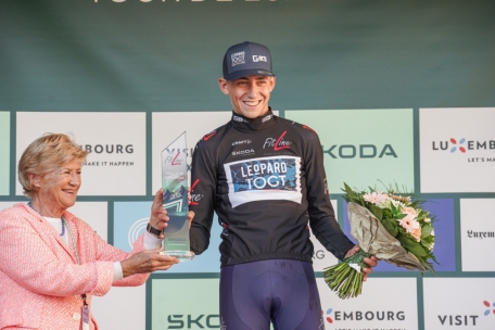 Durfte sich über den Gewinn des Bergtrikots freuen: Mats Wenzel