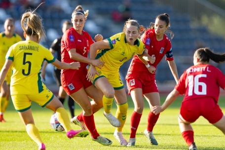 Frauenfußball / Gegen Georgien wird der nächste Sieg angepeilt
