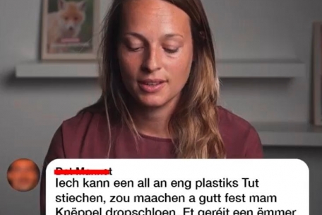 Immer feste darauf: In einem Video haben sich die Grünen bereits mit mordlüsternen Kommentaren befasst