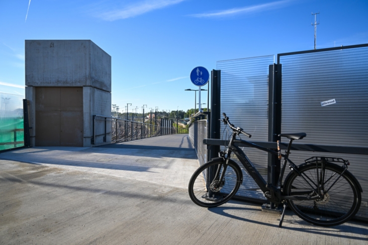 Mobilität / Neue Fahrradrampe soll Luxemburg-Stadt besser mit dem Minett verbinden