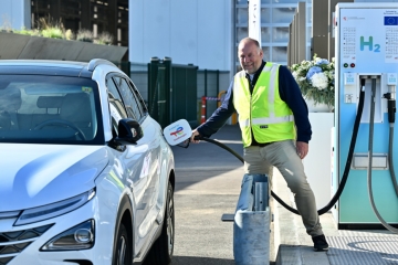 Mobilität / In Bettemburg ist die erste Wasserstoff-Tankstelle des Landes eröffnet worden