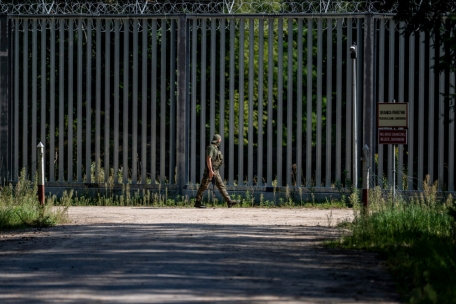 Polen / Trotz Zaun versuchen täglich viele Migranten aus Belarus, die Grenze zu überschreiten