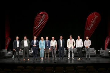 Bilderstrecke / Dritte Tageblatt-Debatte vor den Wahlen: Südkandidaten diskutieren im Escher Theater