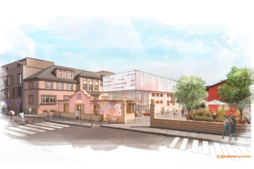 Esch / Vorprojekt zur Renovierung: Die Kulturfabrik soll größer, offener und grüner werden