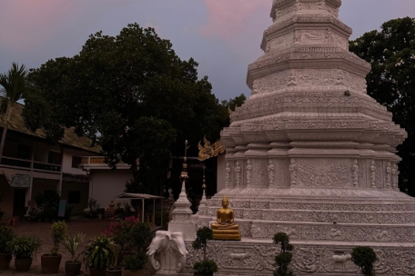 Ein Tempel in Chiang Mai
