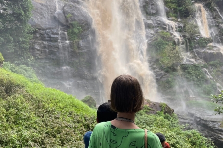 Wasserfälle im hohen Norden Thailands