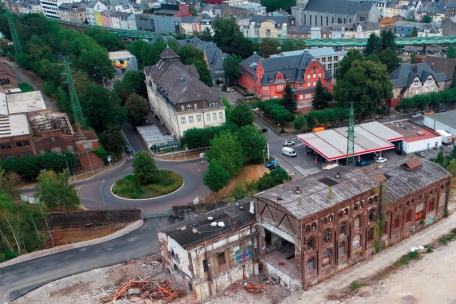 Am Montag beginnt die Baustelle am Kreisverkehr „Terres-Rouges“