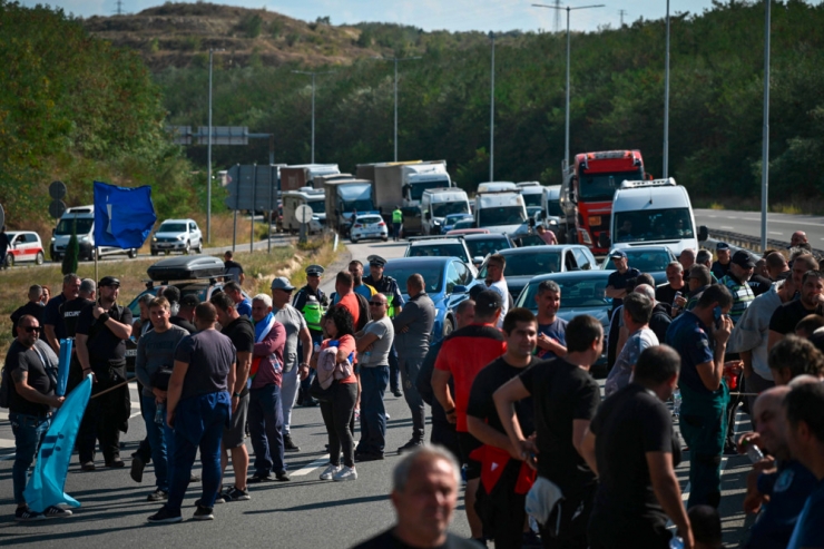 Bulgarien / Bergleute wehren sich mit Straßenblockaden gegen die von Sofia mit Brüssel vereinbarte Energiewende