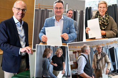 14 Uhr / Die Wahllokale schließen – los geht’s mit dem Auszählen