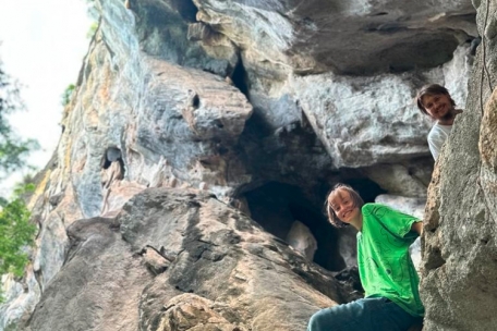 Schwieriges Gelände gilt es zu bewältigen