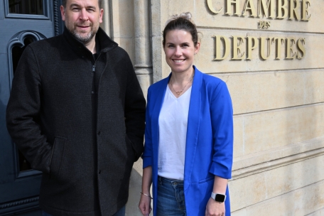 Für die ADR neu in der Chamber: Alexandra Schoos und Tom Weidig