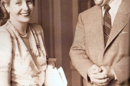 Eva und Juan Perón