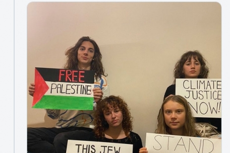 Schweden / Klimaaktivistin Greta Thunberg gerät wegen Nahost-Stellungnahme in die Kritik