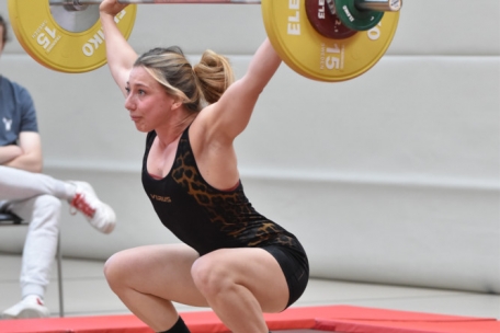 Muriel Schu riss bei ihrem letzten Versuch 75 kg