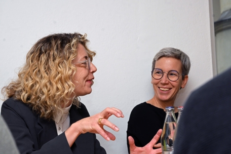 Joëlle Welfring und Sam Tanson