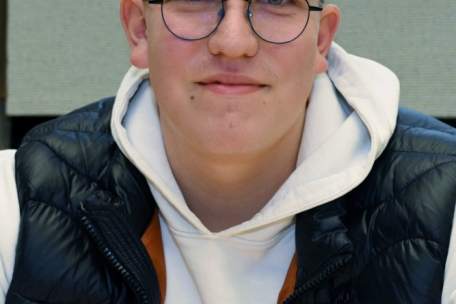 Pol Funk (18) hat dieses Jahr zum ersten Mal gewählt und sich viel mit Politik auseinandergesetzt