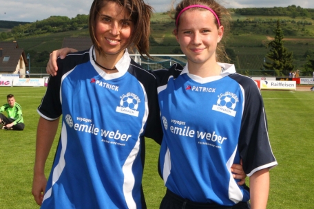 Auf diesem Foto von 2014 ist Olafsson zusammen mit Maria Martinez Galaz zu sehen. Damals spielte sie noch für Canach.