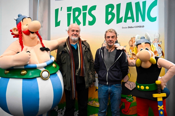 „Asterix“-Comic / Neuer Autor, neues Glück: „Die Weiße Iris“ ist seit dem 26. Oktober im Handel