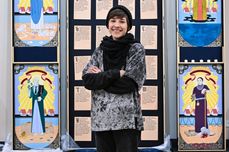 Exposition / Il y a une vie après Dieu: „No Church in the Wild“ à l’église de Lasauvage