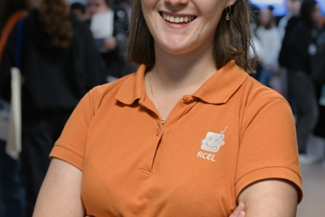 Studentin Christine Lenertz rät den jungen Menschen, offen für neue Ideen zu sein