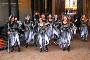 Samstag / Halloween in Düdelingen: Sogar das Wetter war zum Gruseln