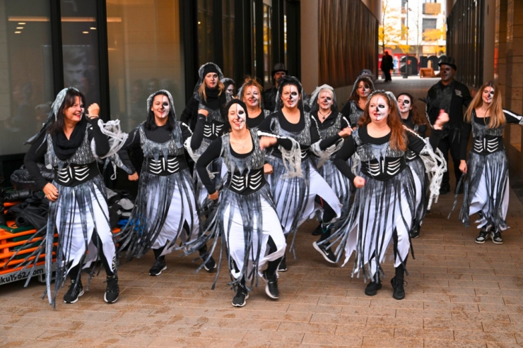 Samstag / Halloween in Düdelingen: Sogar das Wetter war zum Gruseln