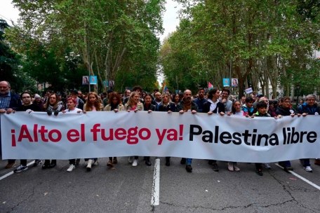 Spanien / An der Seite der Palästinenser