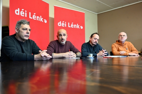 V.l.n.r.: Daniel Passeri, Raoul Albonetti, Marc Baum und Jacques Laures