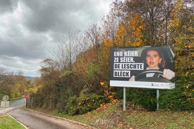 Sécurité routière / Neue Verkehrskampagne gegen zu hohe und nicht angepasste Geschwindigkeit