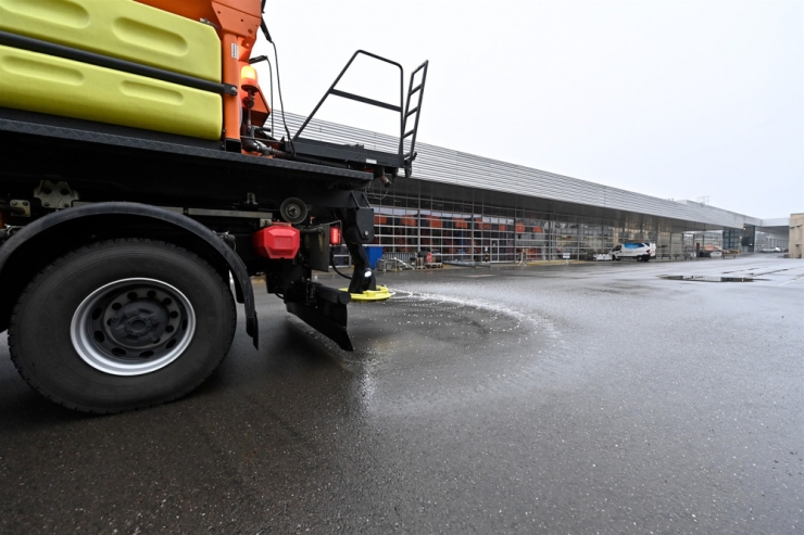 Sichere Straßen / 20.000 Tonnen Streusalz für den Winter: Die Straßenbauverwaltung ist bereit