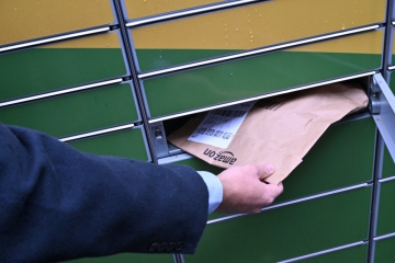 Post / Amazon-Pakete werden zu allen PackUp-Stationen geliefert