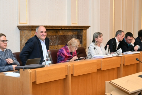 Wenn eines oder mehrere Mitglieder des blau-schwarzen Schöffenrats den Posten einer Ministerin oder eines Ministers übernehmen, wird das Gremium sich künftig anders zusammensetzen