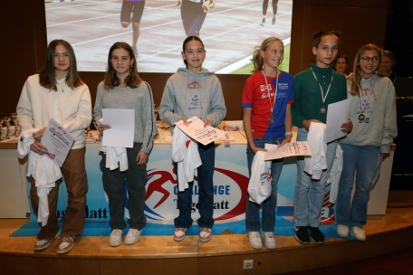 Bei den Scolaires-Mädchen (2011) landete Chloé Barrault (CSL) auf Platz eins. Marie Ludwig (Celtic), Elise Lensement (CSL), Nahla Mallinger (CAB), Lucie Decobert (CSL) und Daria Pechon (CAPA) wurden ebenfalls geehrt.