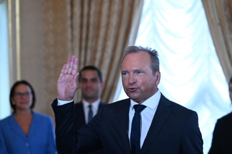 Gilles Roth (CSV): Finanzminister 