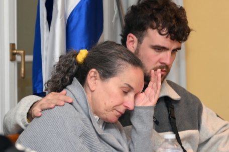 Ayellet Hakim und ihr Begleiter