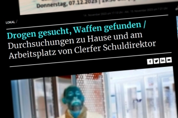 Nach Durchsuchungen / Anwälte von suspendiertem Schulleiter kritisieren Veröffentlichungen