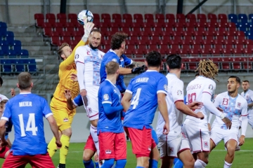Fußball / Trotz 86 Minuten in Unterzahl: FLF-Auswahl siegt in Liechtenstein 1:0 
