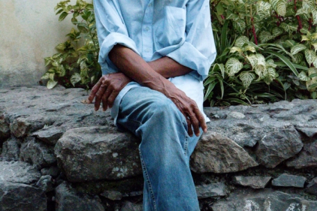 Älterer Herr im Vale do Paúl