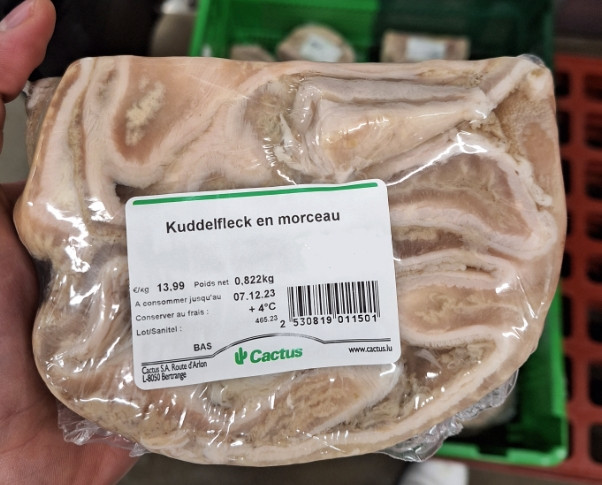 Luxemburg / Listerien, Escherichia coli und Staphylokokken – Finger weg von diesen Kuddeln 