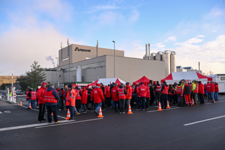 Ampacet / Kein Streik-Ende in Sicht – Direktion verweigert weiterhin Dialog
