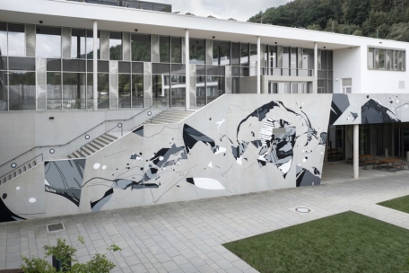 „frag.landscape“ de Paul Kirps au lycée Edward Steichen de Clervaux