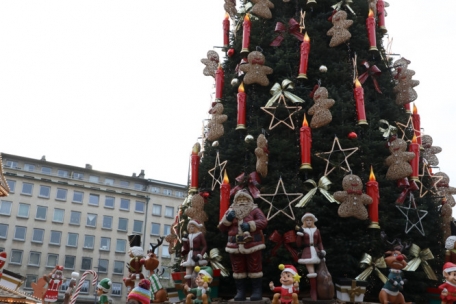 Viel Andrang auf dem hauptstädtischen Weihnachtsmarkt