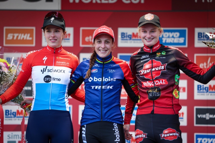 Cyclocross / Marie Schreiber feiert in Frankreich ihr erstes Weltcup-Podium