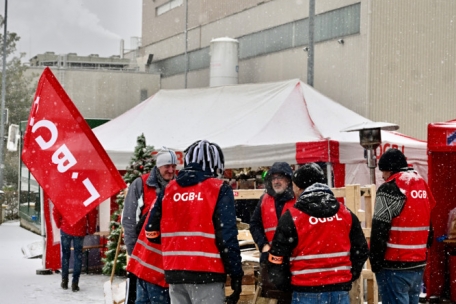 Streik / „Ball liegt jetzt bei der Direktion“: Auch Tag acht ohne Einigung – Ampacet dementiert Behauptungen