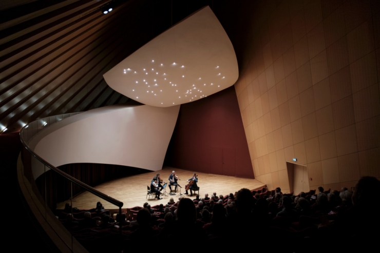 Alain spannt den Bogen / Das Quatuor Diotima spielt Ligeti und Janácek, das OPL „Falstaff im Krankenhaus“
